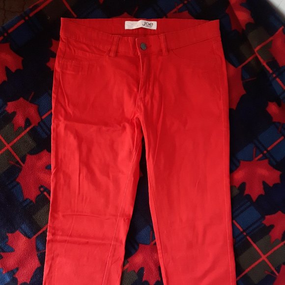 Red/Orange Capri Pants - Picture 2 of 5
